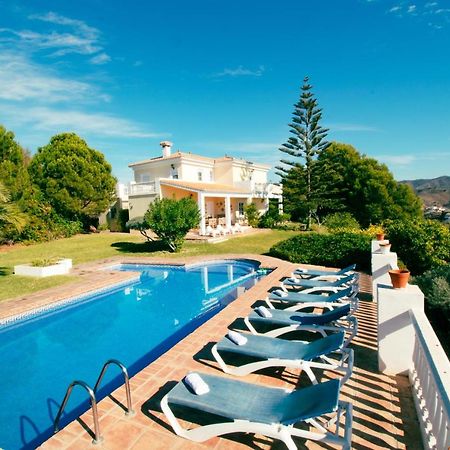Gran Villa Con Vistas Al Mar Y Piscina Privada マラガ エクステリア 写真