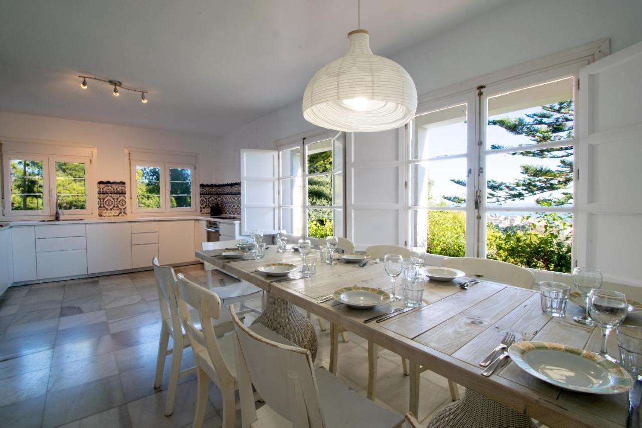 Gran Villa Con Vistas Al Mar Y Piscina Privada マラガ エクステリア 写真