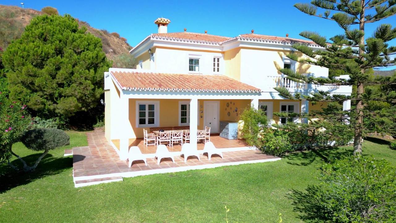 Gran Villa Con Vistas Al Mar Y Piscina Privada マラガ エクステリア 写真