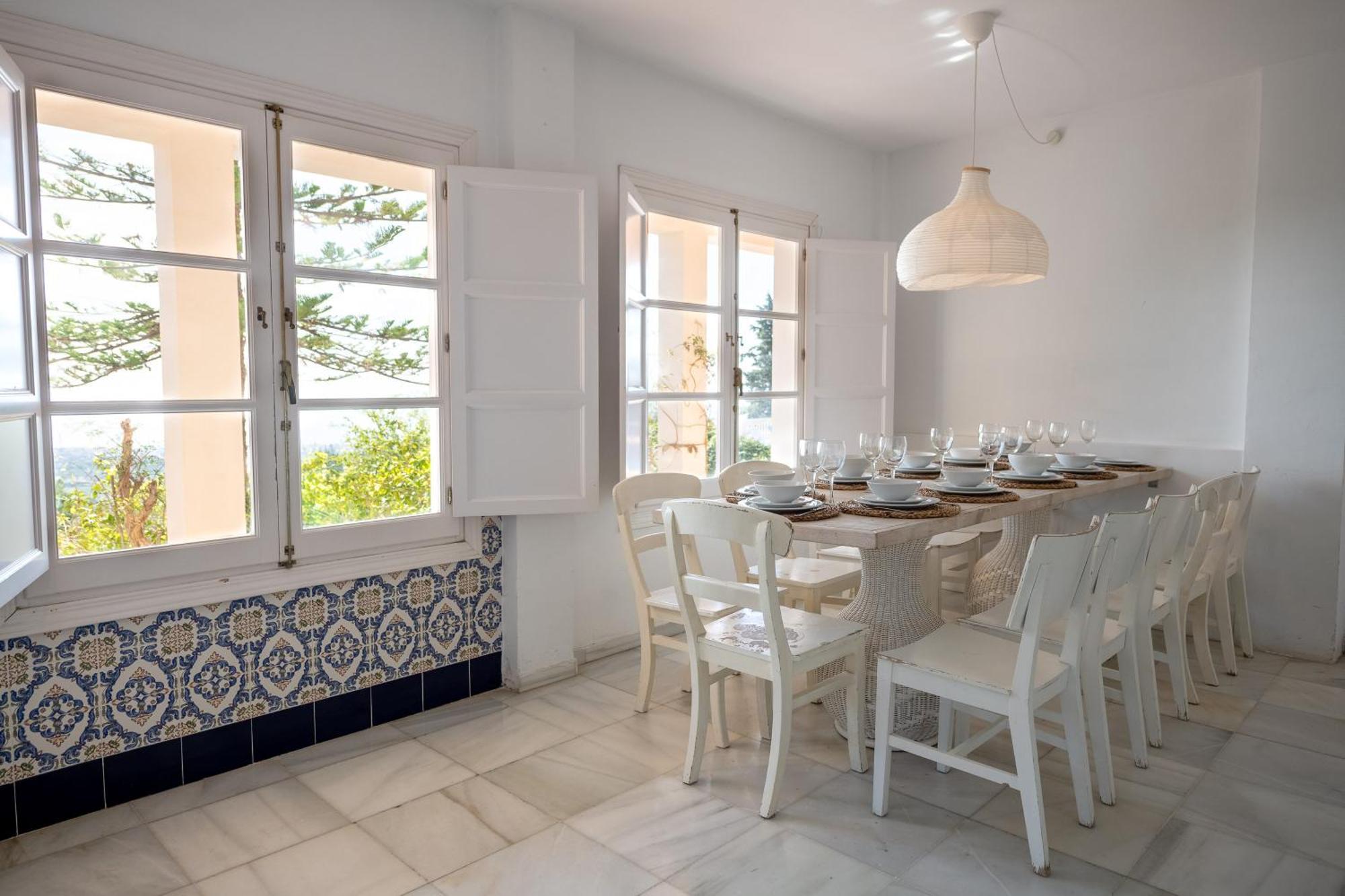 Gran Villa Con Vistas Al Mar Y Piscina Privada マラガ エクステリア 写真