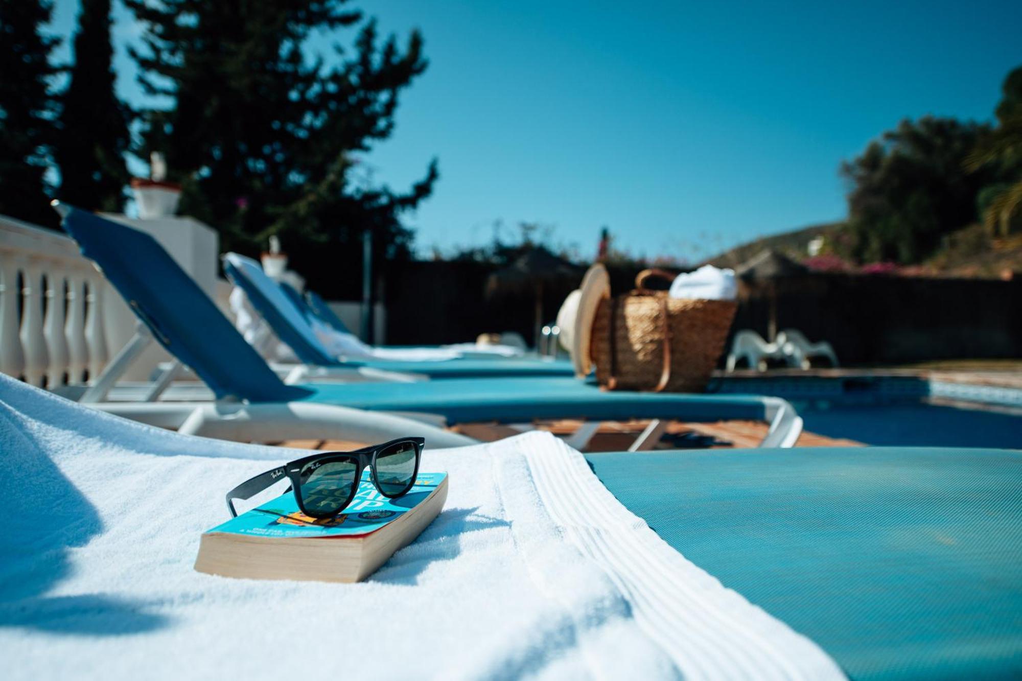 Gran Villa Con Vistas Al Mar Y Piscina Privada マラガ エクステリア 写真